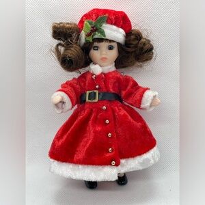 Vintage Marie Osmond Christmas Greeting Card Doll Knickerbocker Limited Edition